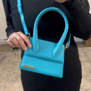 SOLD Brand New!!! Jacquemus Le Chiquito Moyen in Turquoise